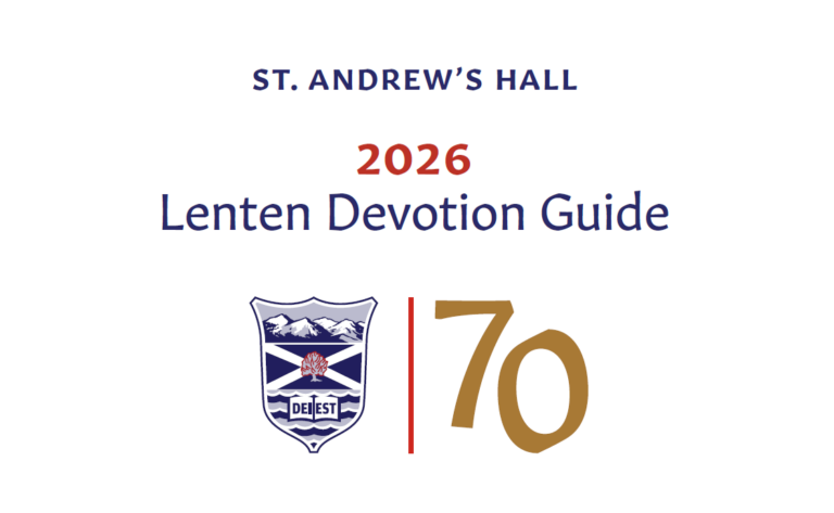 2026 St. Andrew’s Lenten Devotional