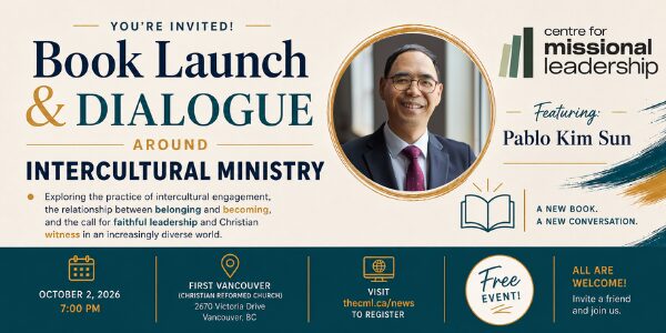 Book Launch and Dialogue Around Intercultural Ministry