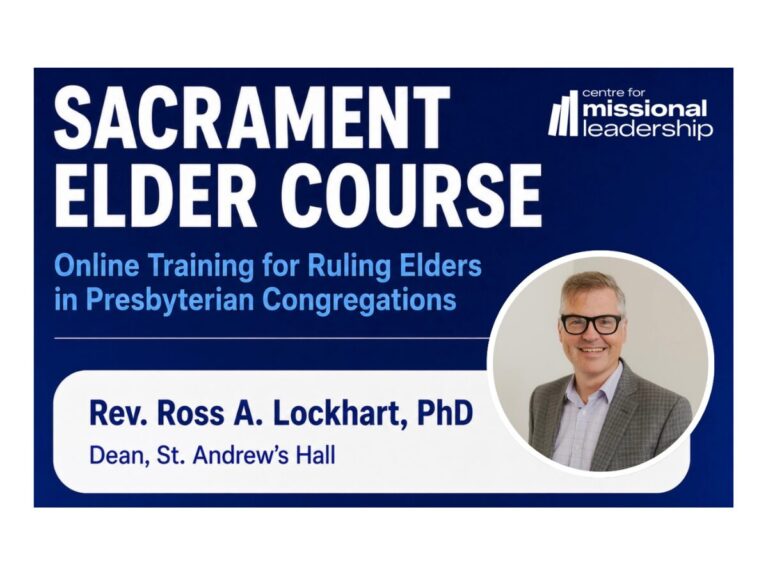 Sacrament Elder Course 2026
